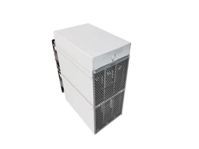 A mining rig assembled with multiple GPUs, highlighting the importance of efficient cooling and power management.
